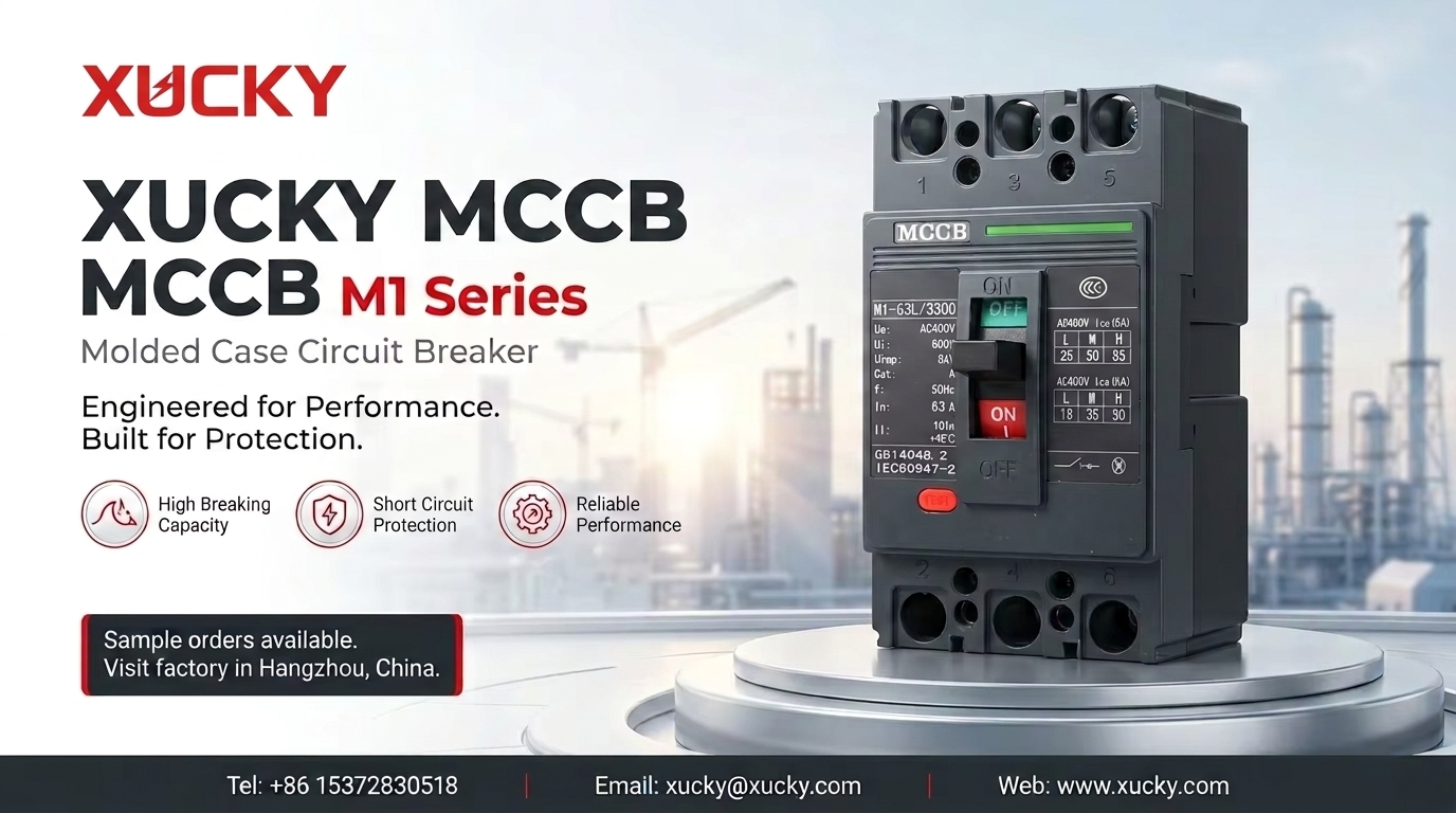 ​La precisión se une al poder: presentamos el MCCB XUCKY M1-63L.