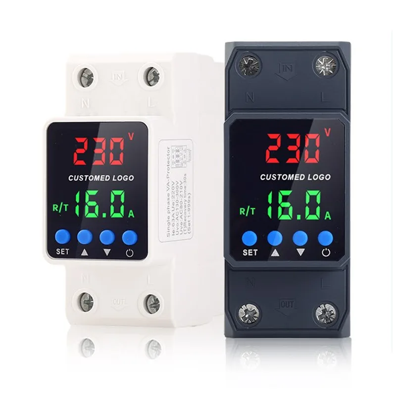 Protector de sobre y bajo voltaje